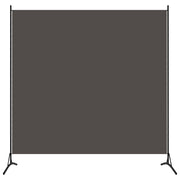 Kamerscherm 1 paneel 175x180 cm antraciet