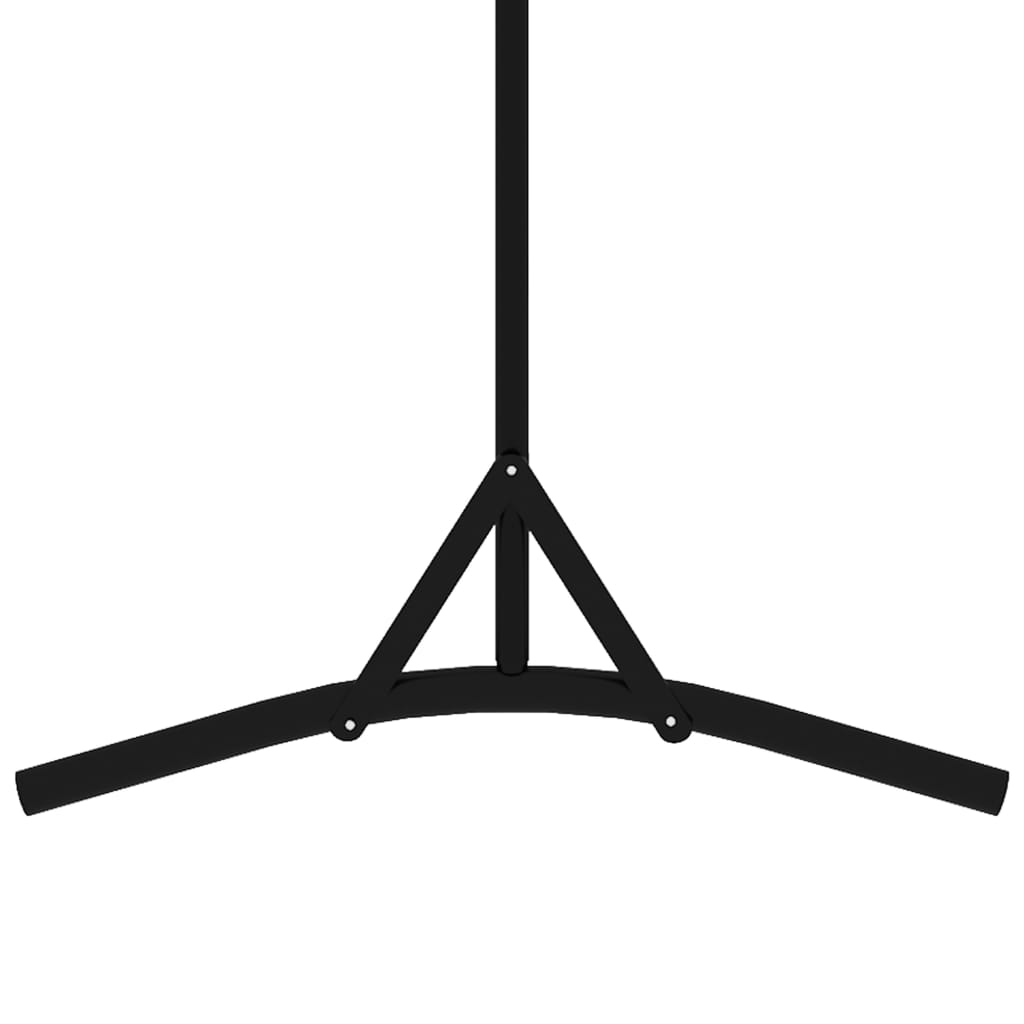 Kamerscherm met 1 paneel 175x180 cm zwart 175 x 180 cm Zwart