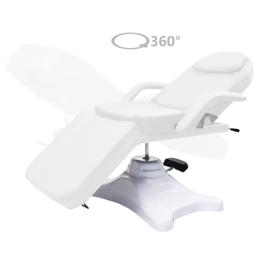 Massagetafel 180X62X(86,5-118) Cm Wit