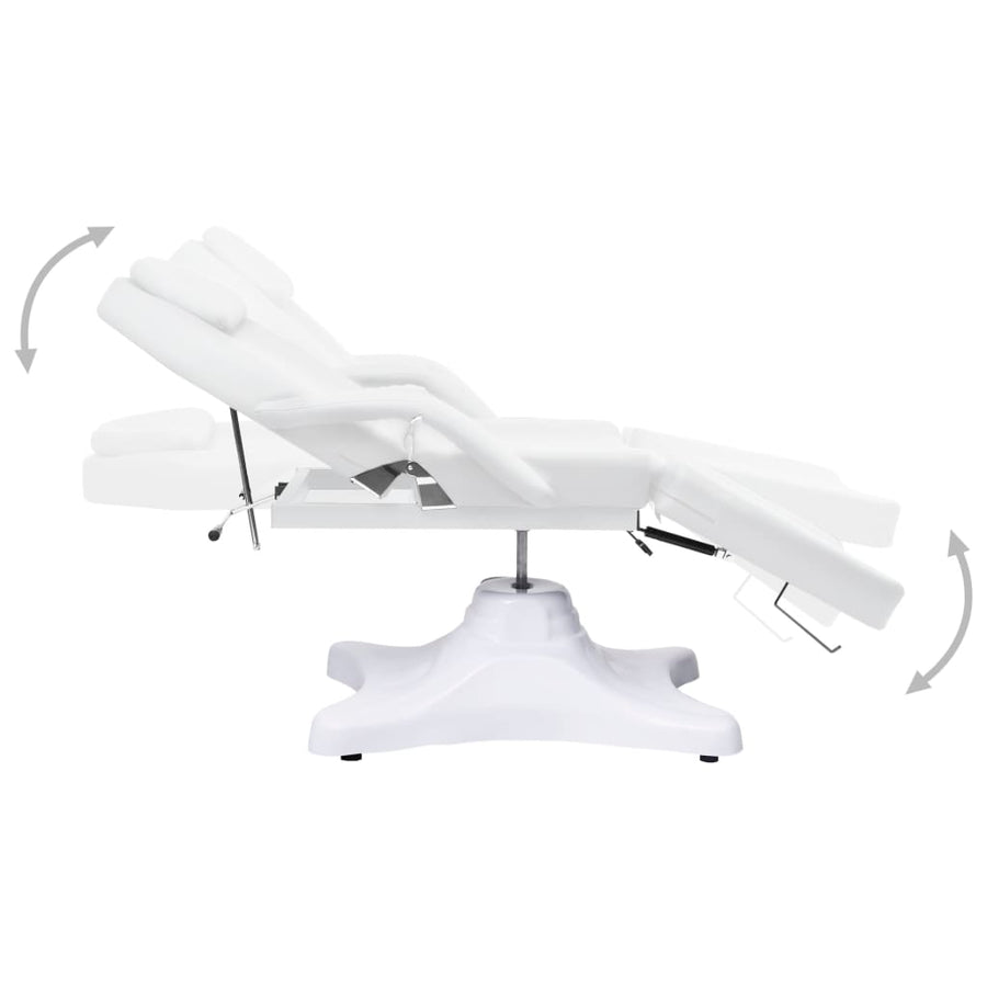 Massagetafel 180X62X(86,5-118) Cm Wit