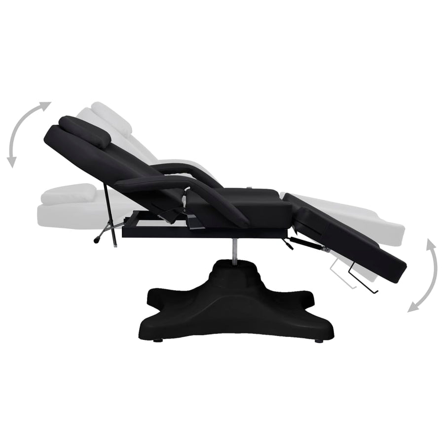 Massagetafel 180X62X(86,5-118) Cm Zwart