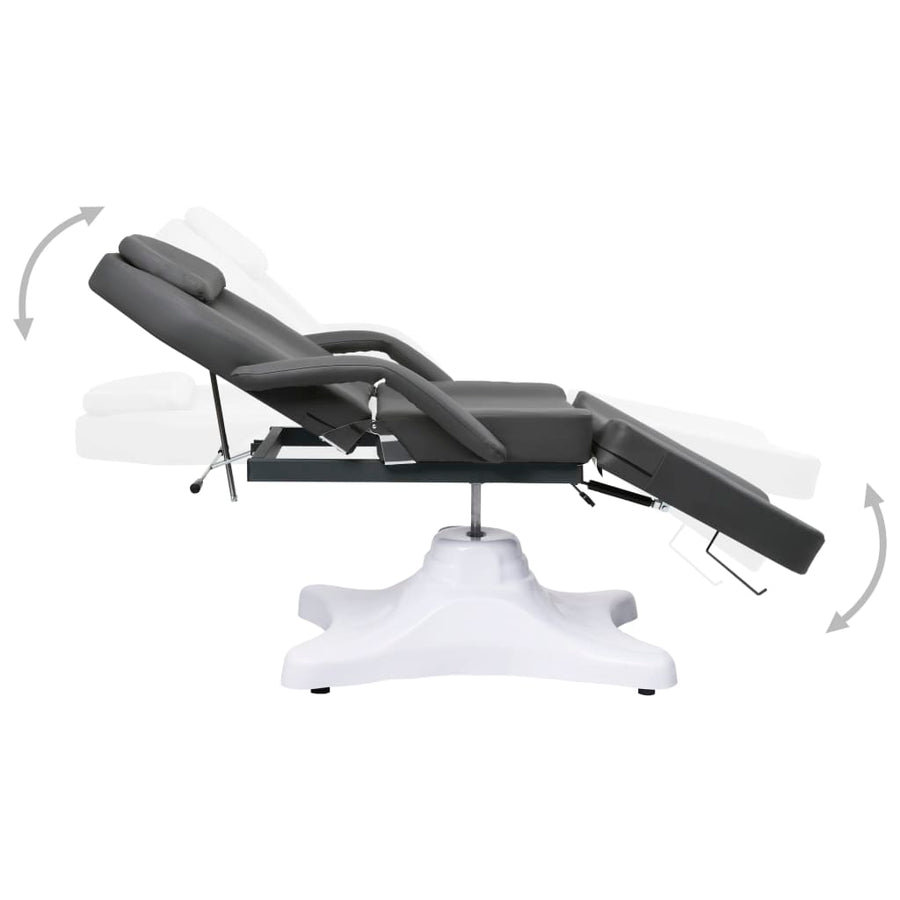 Massagetafel 180X62X(86,5-118) Cm Grijs