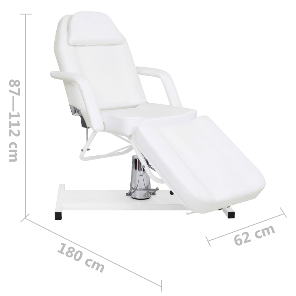 Massagetafel 180X62X(87-112) Cm Wit
