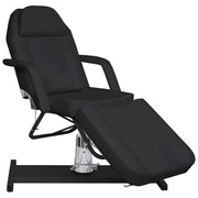 Massagetafel 180x62 cm zwart verstelbaar