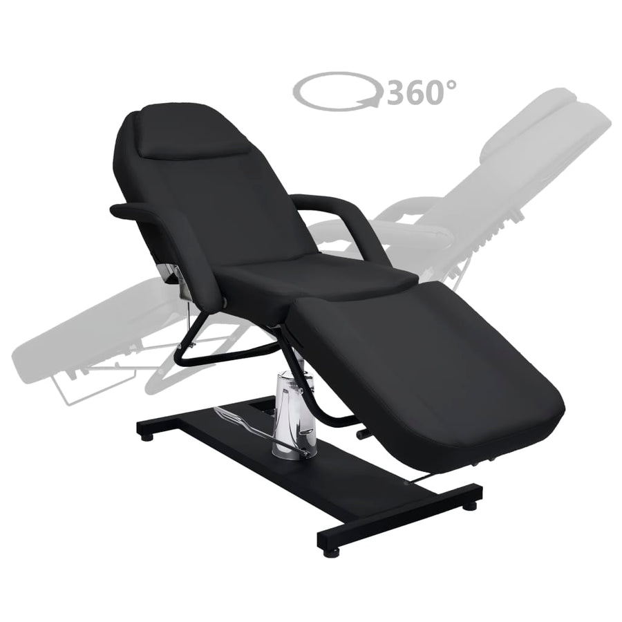Massagetafel 180X62X(87-112) Cm Zwart