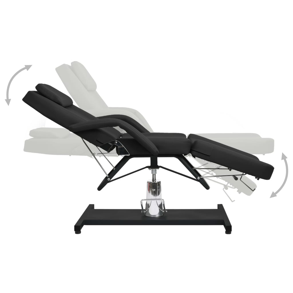 Massagetafel 180X62X(87-112) Cm Zwart