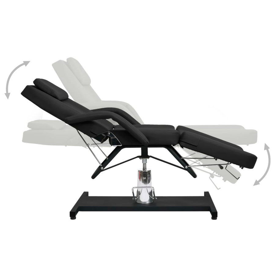 Massagetafel 180X62X(87-112) Cm Zwart