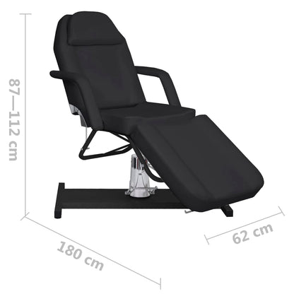 Massagetafel 180X62X(87-112) Cm Zwart