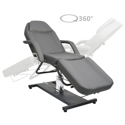 Massagetafel 180X62X(87-112) Cm Grijs