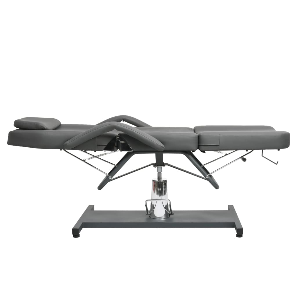Massagetafel 180X62X(87-112) Cm Grijs