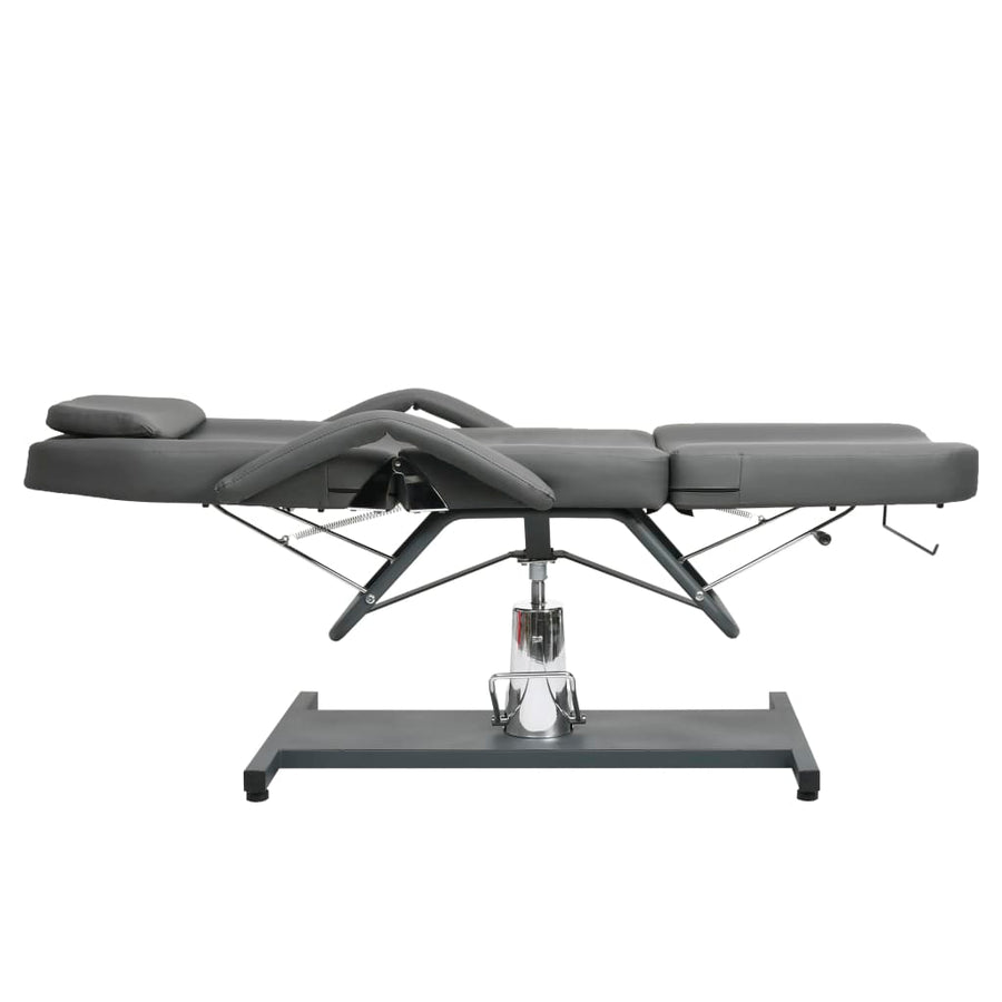 Massagetafel 180X62X(87-112) Cm Grijs