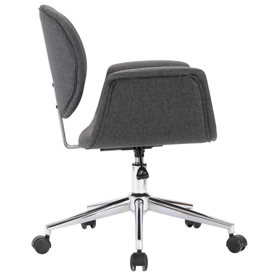 Eetkamerstoelen 4 St Draaibaar Stof Grijs