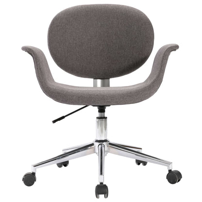 Eetkamerstoelen 4 St Draaibaar Stof Grijs Lichtgrijs