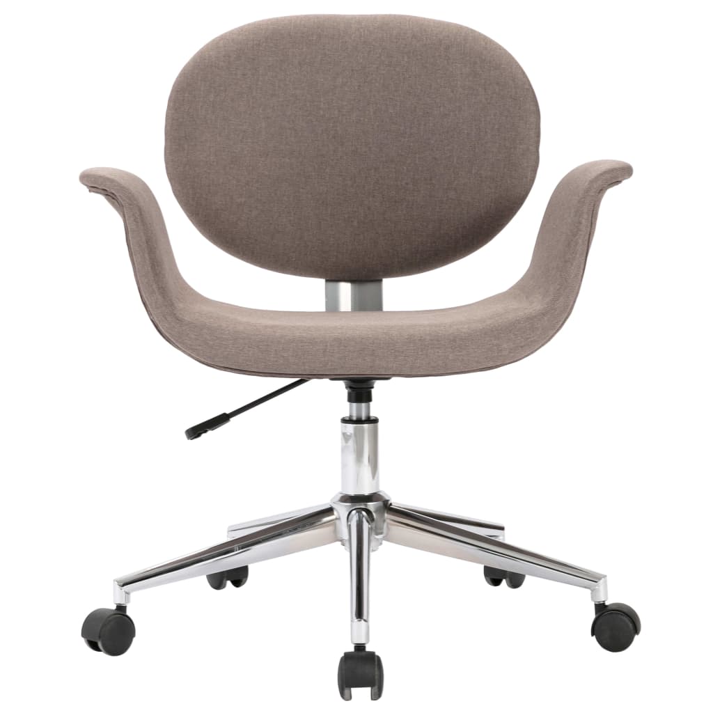 Eetkamerstoelen Draaibaar Stof 4 Taupe