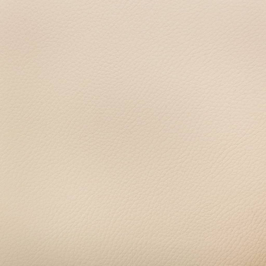Eetkamerstoelen draaibaar 4 st kunstleer crèmekleurig