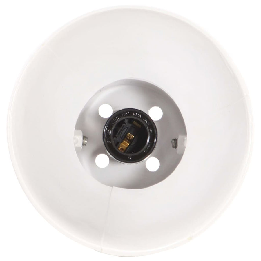 Wandlamp Industrieel E27 65X25 Cm 3 op een rij Wit