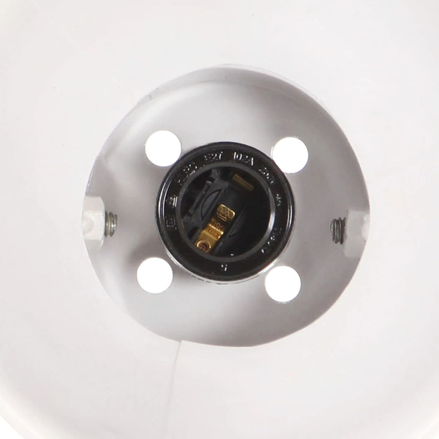 Wandlamp Industrieel E27 65X25 Cm 3 op een rij Wit