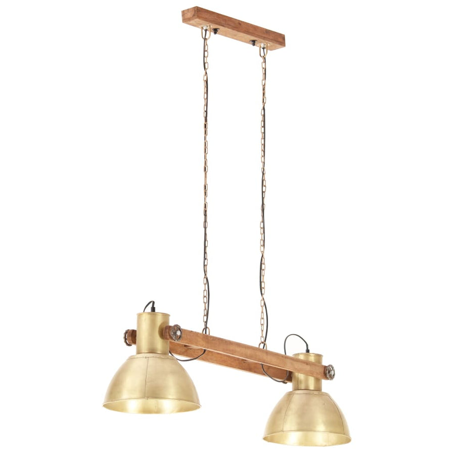 Hanglamp Industrieel 25 W E27 09 Cm Messingkleurig Koper