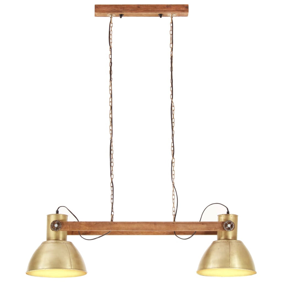 Hanglamp Industrieel 25 W E27 09 Cm Messingkleurig Koper