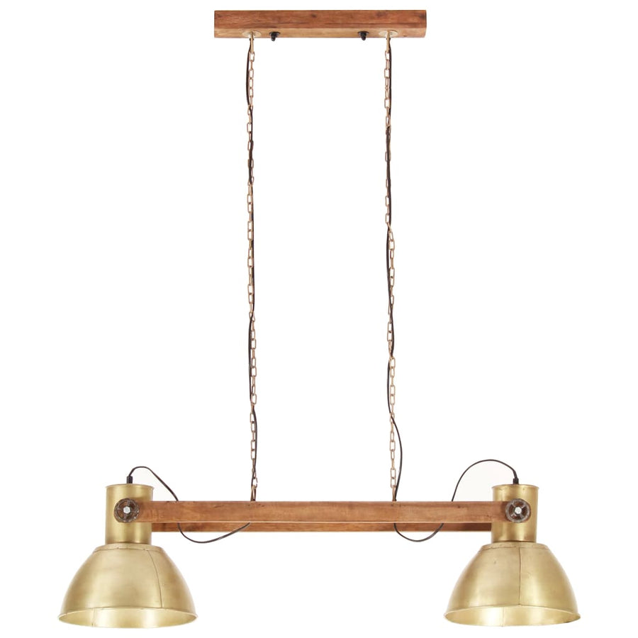 Hanglamp Industrieel 25 W E27 09 Cm Messingkleurig Koper