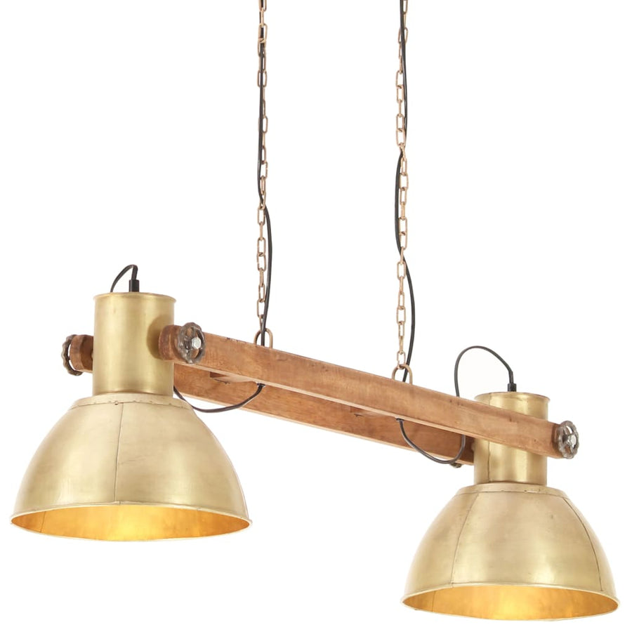 Hanglamp Industrieel 25 W E27 09 Cm Messingkleurig Koper
