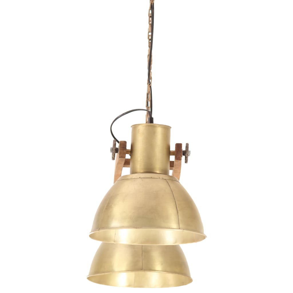 Hanglamp Industrieel 25 W E27 09 Cm Messingkleurig Koper