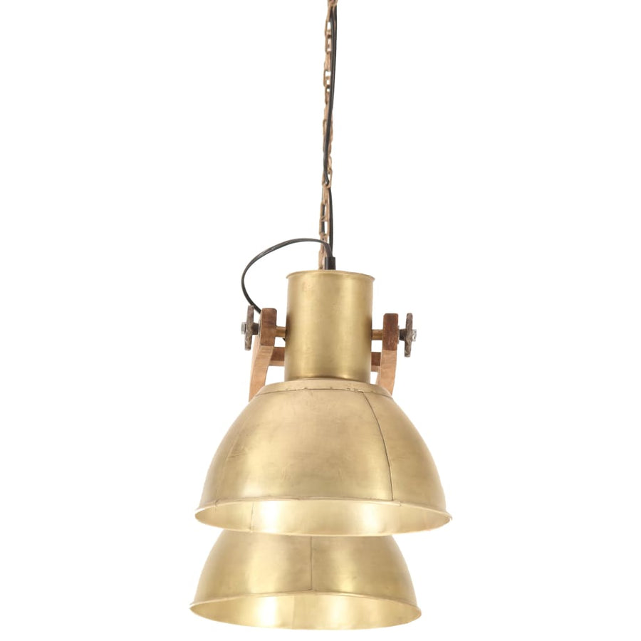 Hanglamp Industrieel 25 W E27 09 Cm Messingkleurig Koper
