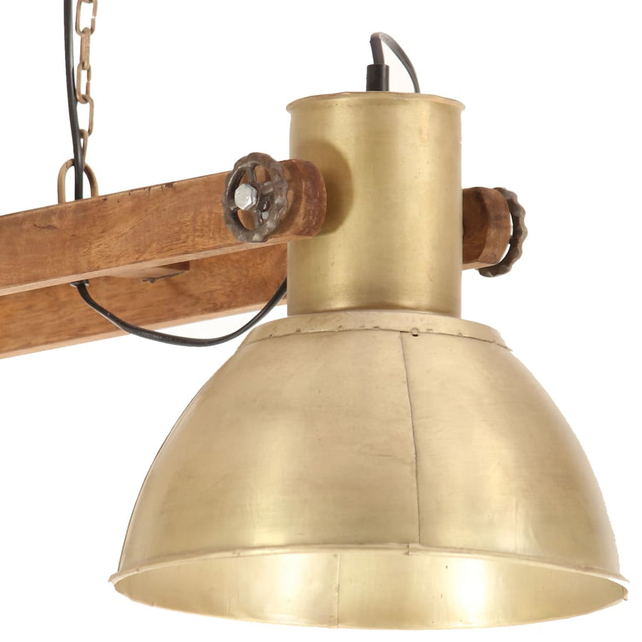 Hanglamp Industrieel 25 W E27 09 Cm Messingkleurig Koper