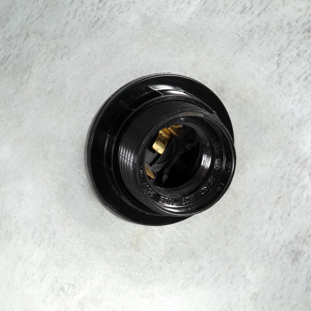 Hanglamp industrieel rond 25 W E27 40 cm zilverkleurig