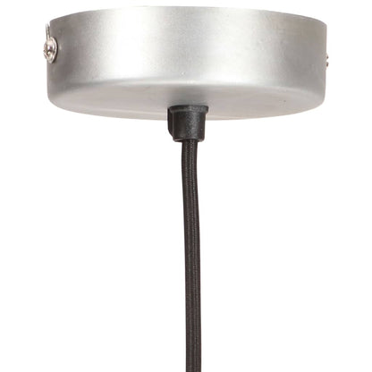 Hanglamp Industrieel Rond 25 W E27 19 Cm Zilverkleurig Ø 19 cm