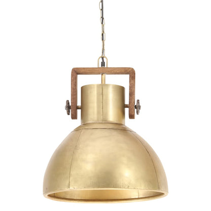 Hanglamp Industrieel Rond 25 W E27 40 Cm Messingkleurig Koper