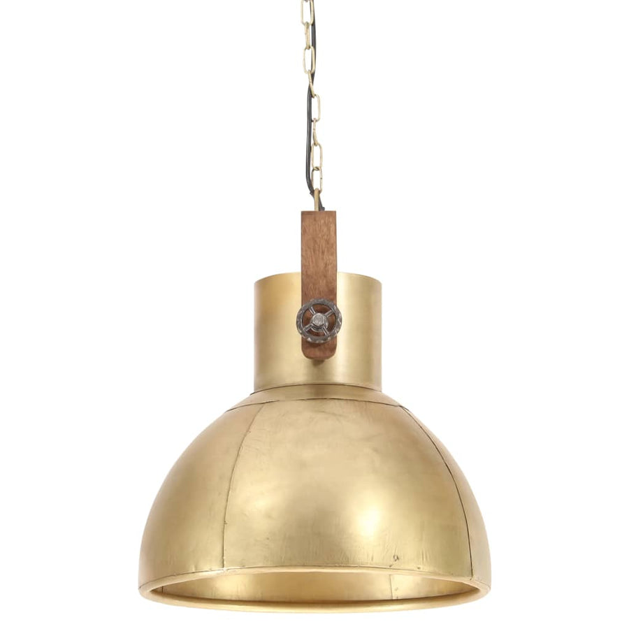 Hanglamp Industrieel Rond 25 W E27 40 Cm Messingkleurig Koper