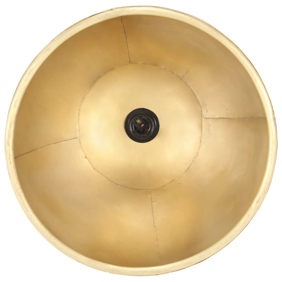 Hanglamp Industrieel Rond 25 W E27 40 Cm Messingkleurig Koper