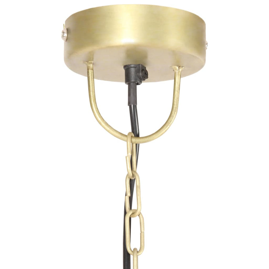 Hanglamp Industrieel Rond 25 W E27 30 Cm Messingkleurig Ø 30 cm Koper