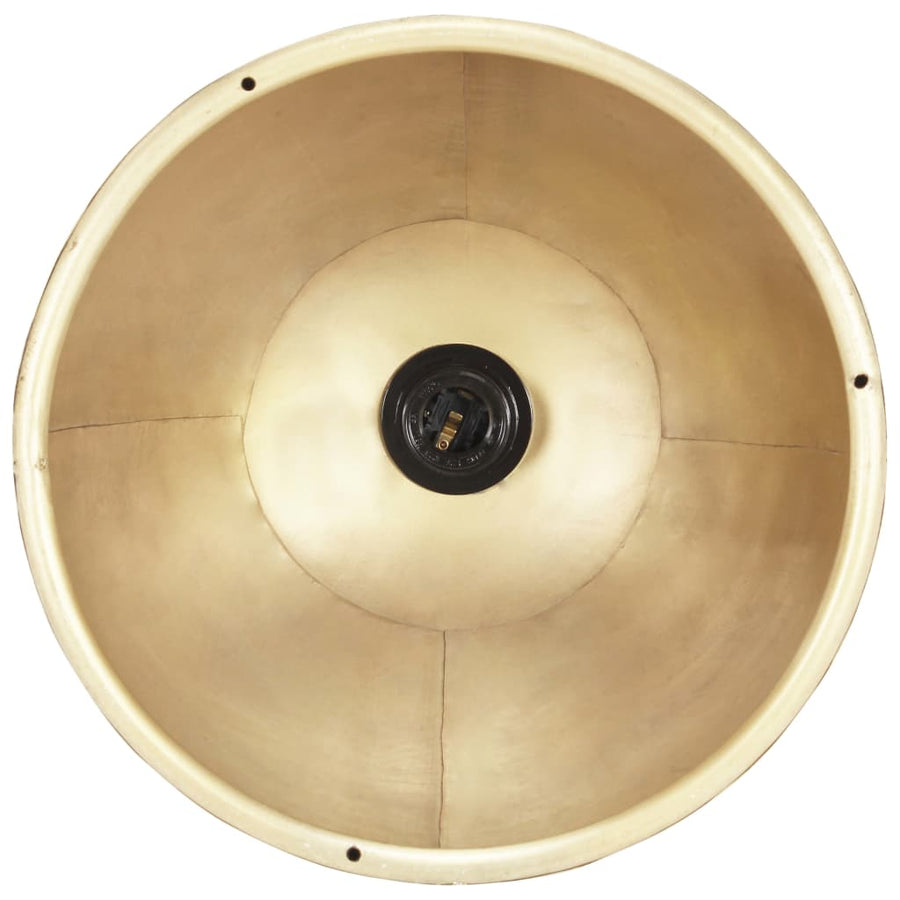 Hanglamp Industrieel Rond 25 W E27 30 Cm Messingkleurig Ø 30 cm Koper