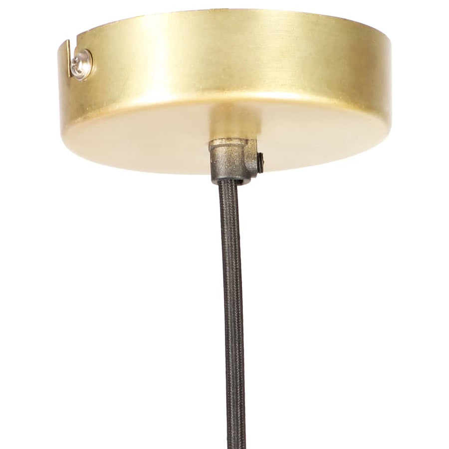 Hanglamp Industrieel Rond 25 W E27 19 Cm Messingkleurig Ø 19 cm Koper