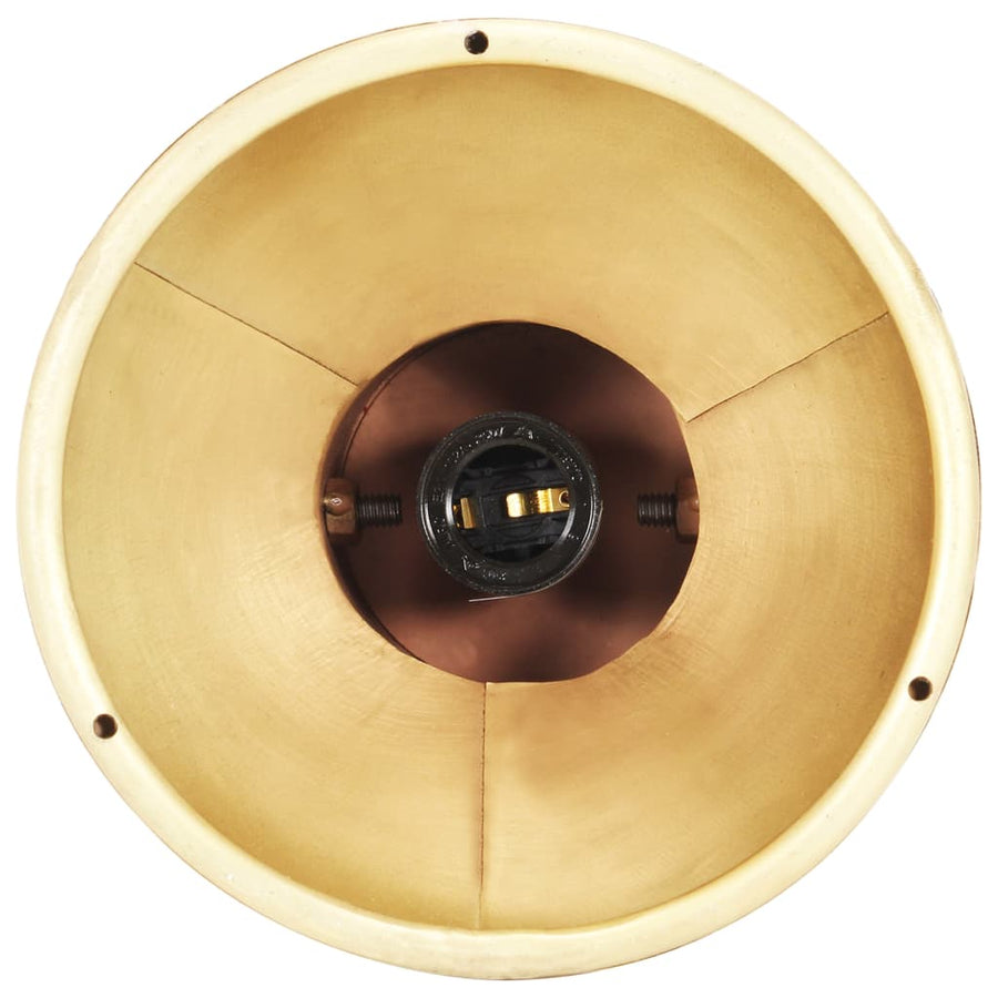 Hanglamp Industrieel Rond 25 W E27 19 Cm Messingkleurig Ø 19 cm Koper