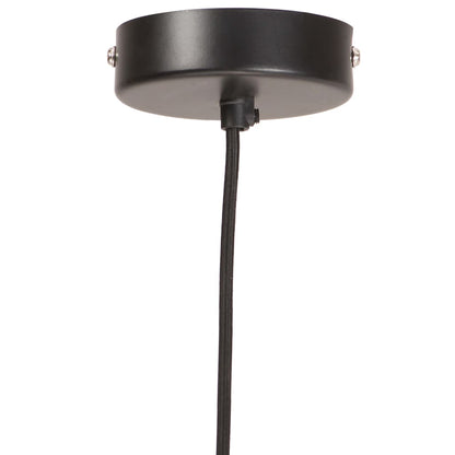 Hanglamp Industrieel Rond 25 W E27 19 Cm Zwart Ø 19 cm