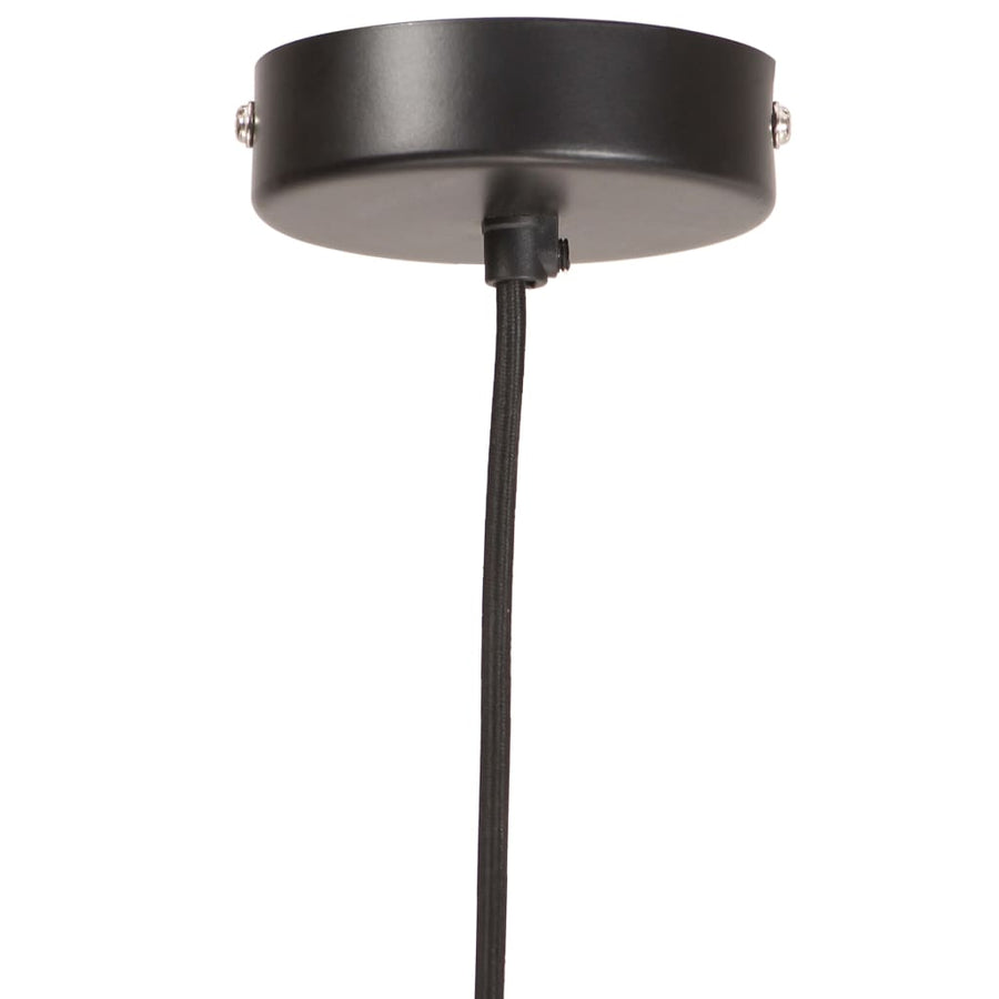 Hanglamp Industrieel Rond 25 W E27 19 Cm Zwart Ø 19 cm