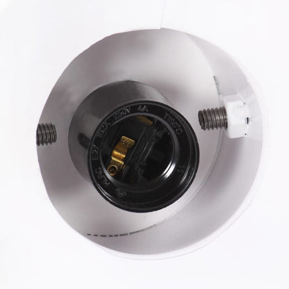 Hanglamp Industrieel Rond 25 W E27 19 Cm Wit Ø 19 cm