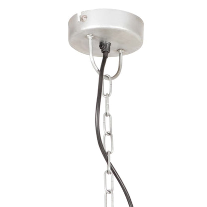 Hanglamp Industrieel Vintage Rond 25 W E27 4 Cm Kleurig Zilver