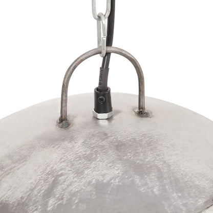 Hanglamp Industrieel Vintage Rond 25 W E27 4 Cm Kleurig Zilver