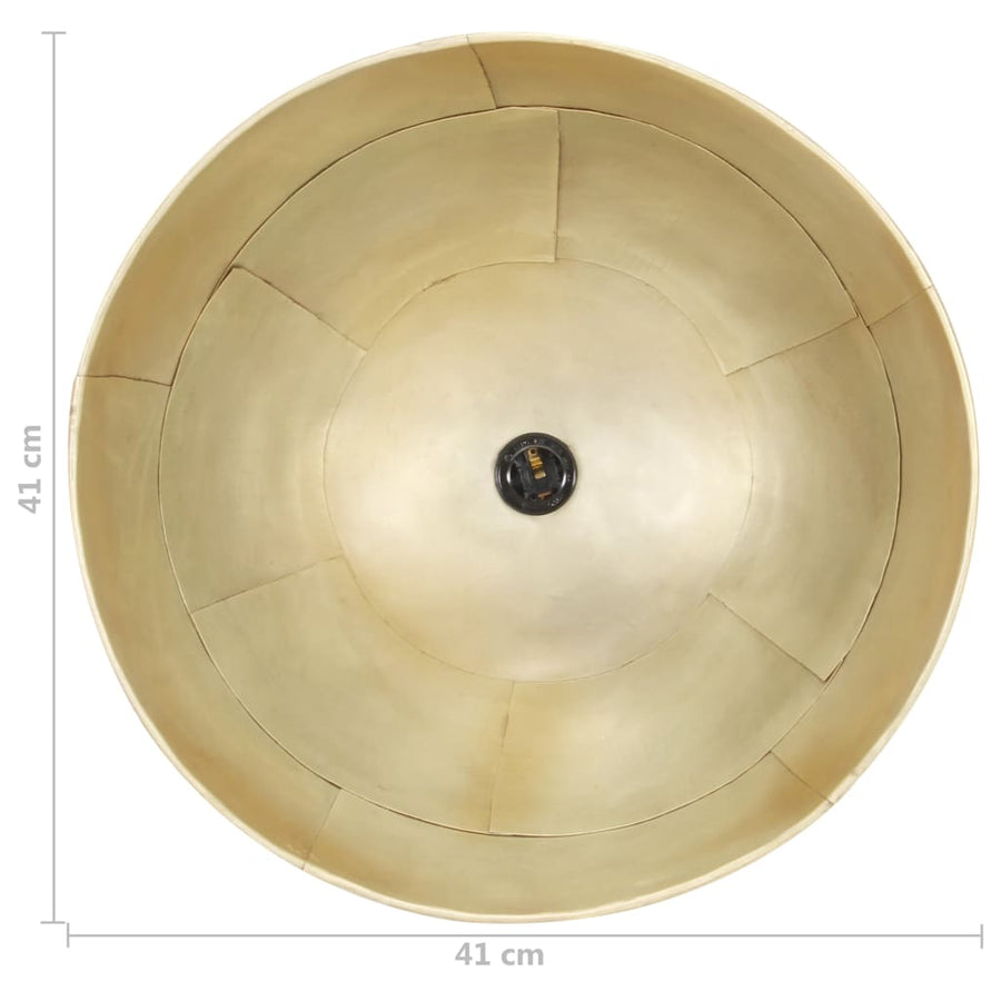 Hanglamp Industrieel Vintage Rond 25 W E27 4 Cm Messingkleurig Koper