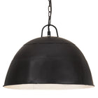 Hanglamp rond 41 cm zwart ijzer E27