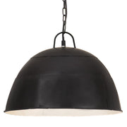 Hanglamp rond 41 cm zwart ijzer E27