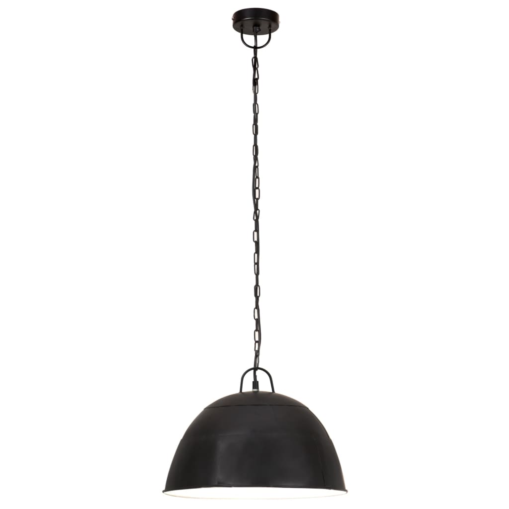 Hanglamp Industrieel Vintage Rond 25 W E27 41 Cm Zwart Φ 41 cm