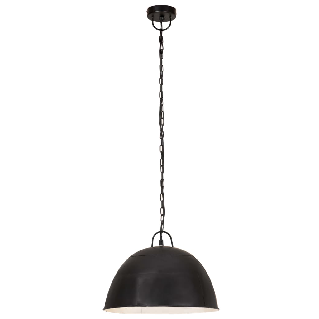 Hanglamp Industrieel Vintage Rond 25 W E27 41 Cm Zwart Φ 41 cm