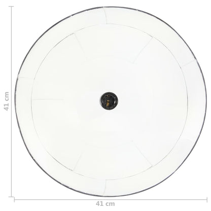 Hanglamp Industrieel Vintage Rond 25 W E27 41 Cm Zwart Φ 41 cm
