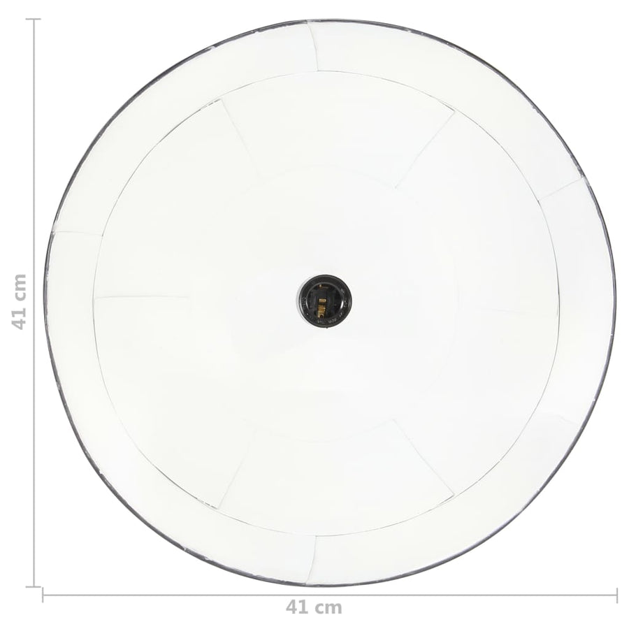 Hanglamp Industrieel Vintage Rond 25 W E27 41 Cm Zwart Φ 41 cm