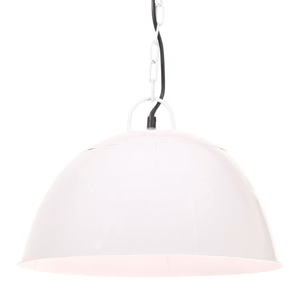 Hanglamp Industrieel Vintage Rond 25 W E27 4 Cm Wit